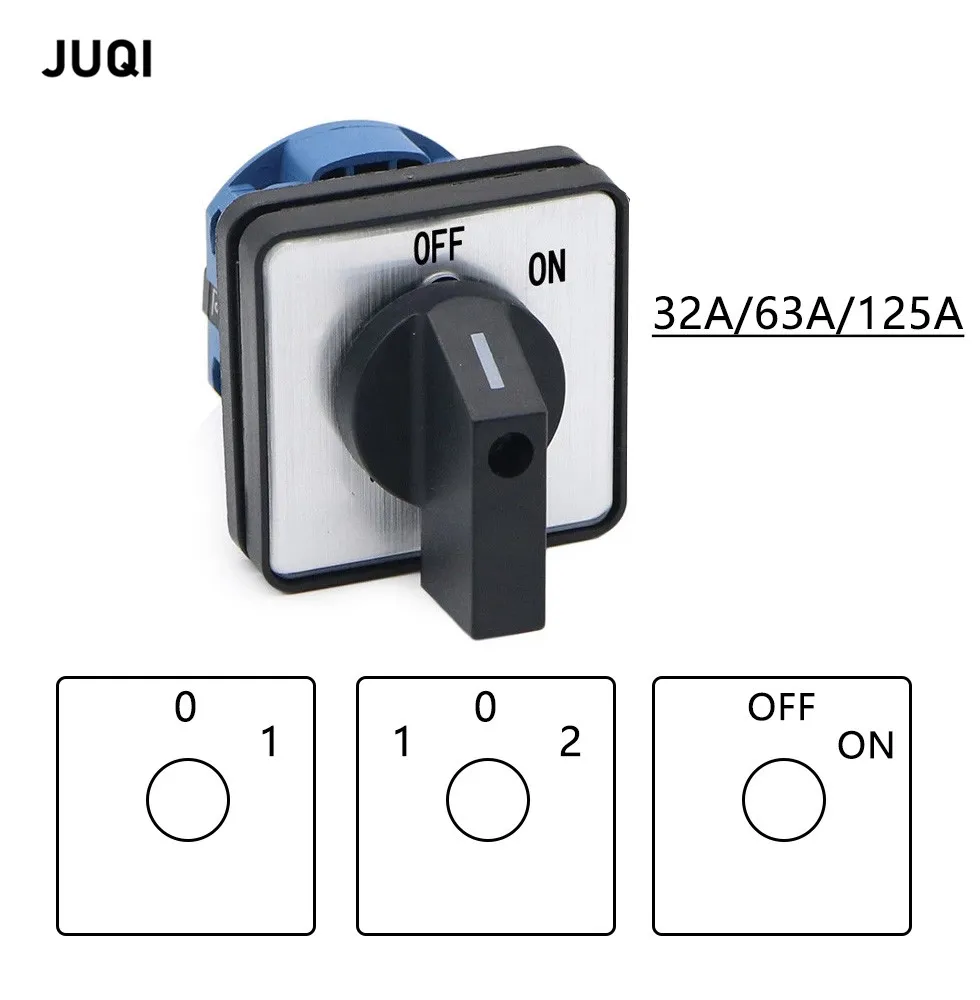 

LW26-32/1 универсальный переключатель, 2/3 передачи, 1 шарнир, реверсивный переключатель 32A/63A/125A, универсальный переключатель включения-выключения, переключатель отключения