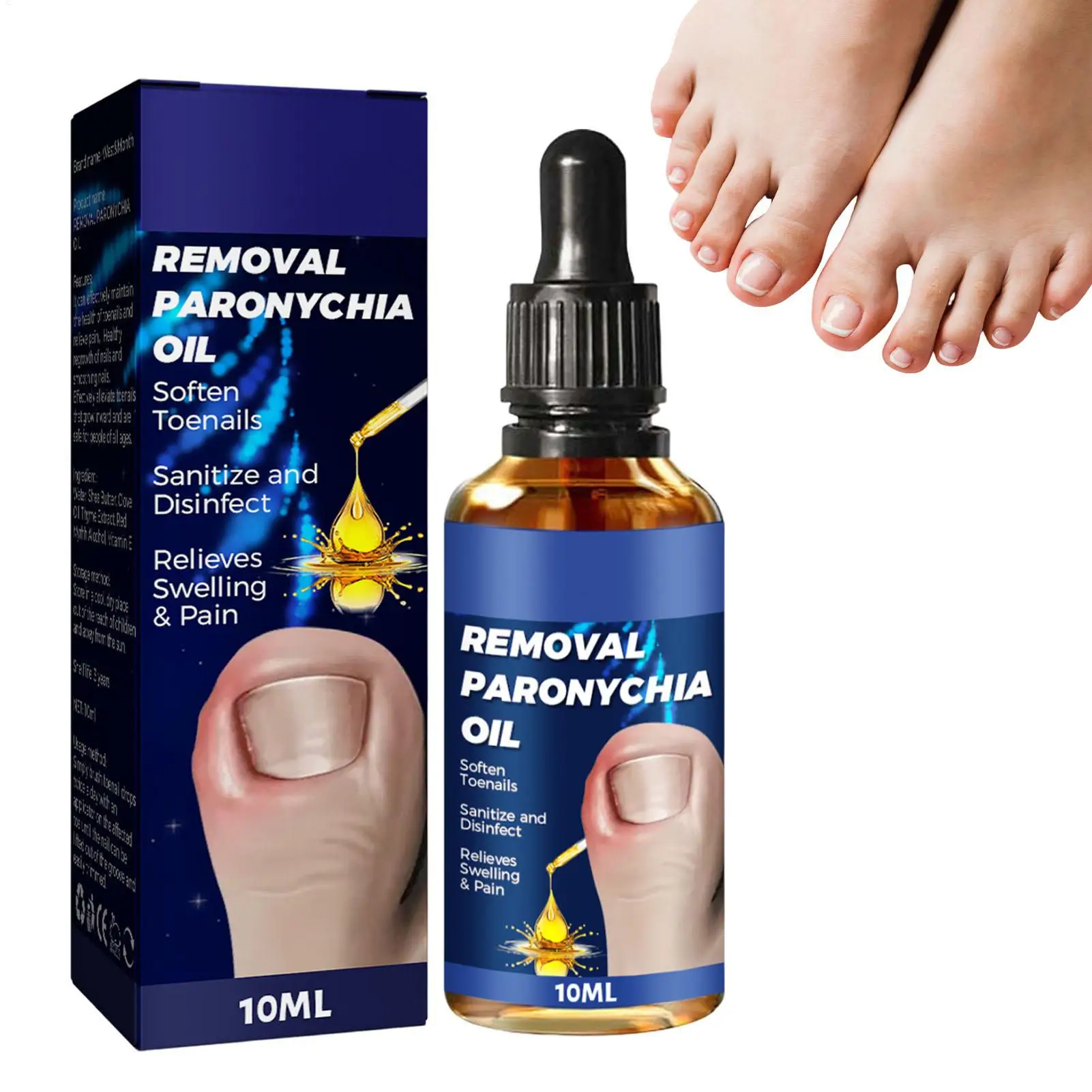 Nail Softener for Ingrown Toenails 10ml Curve Correct Ingrown Toenail Softener Discomfort Reliever Natural Toenail Softener
