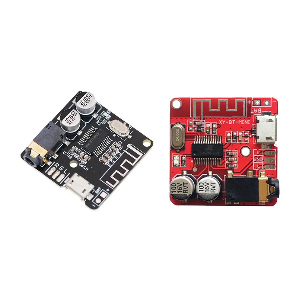 Bluetooth-compatible 5.0 Decoder Support MICRO USB Wireless Stereo Module Dual Channel Car Stereo Music Amplifier Module for DIY