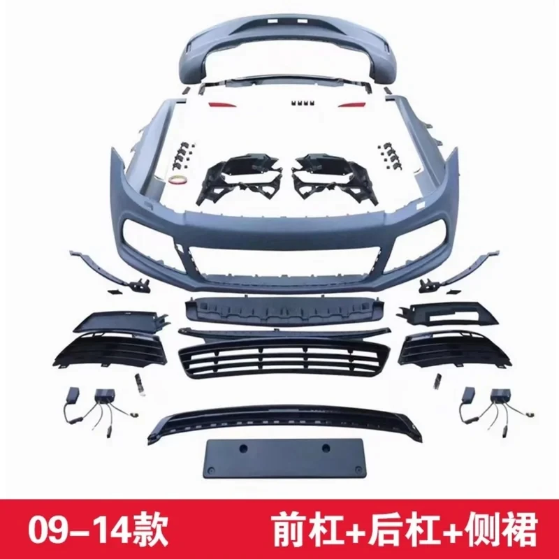 High Quality R Style Body Kit Front Rear Bumper Side Skirts Fit 2009-2017