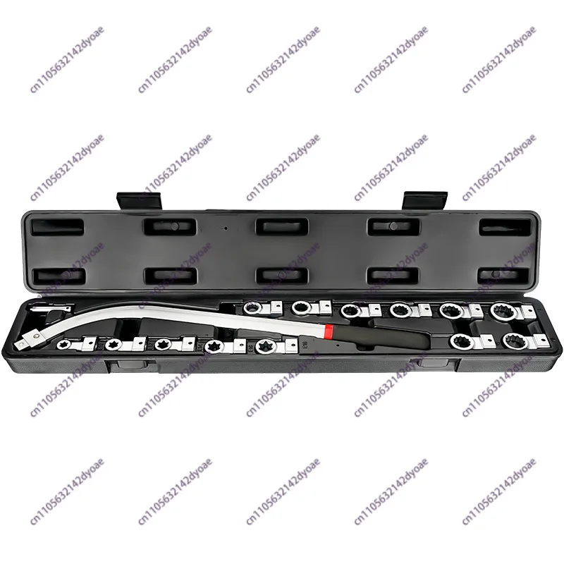 

15pc Auxiliary Timing Belt Tensioner Extended E-type Socket Wrench Set 12-19mm