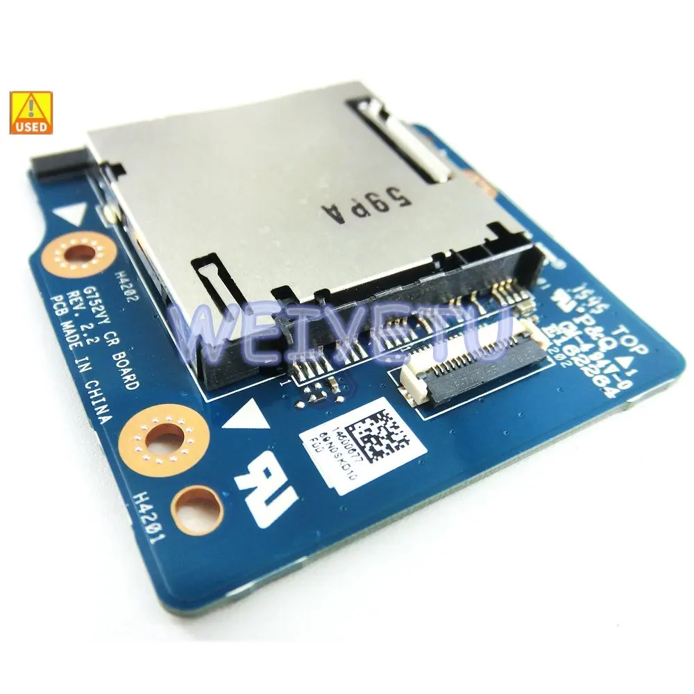 

G752VY CR BOARD For Asus G752V G752VY G752VT G752VS G752VL G752VM SD BOARD