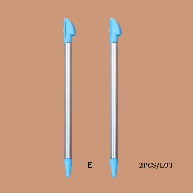 قلم شاشة تعمل باللمس تلسكوبي YuXi ، قلم معدني للكتابة اليدوية ، NDSL ، 3DS XL LL ، جديد ، 2