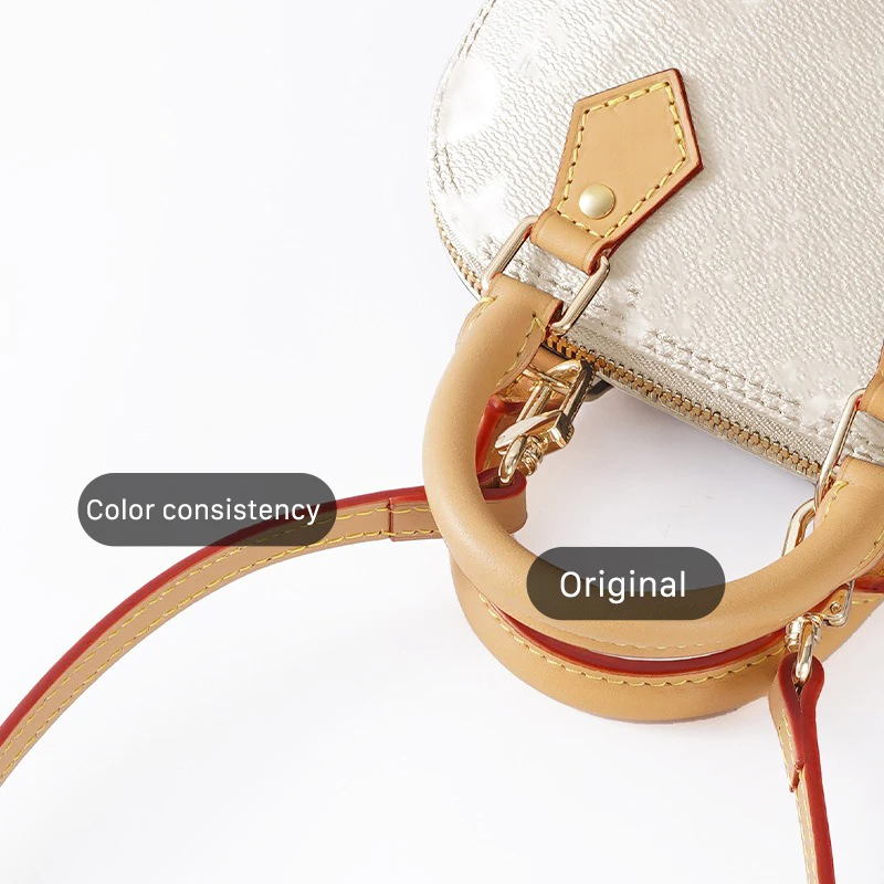 EverToner Leather Strap For L Alma Nano Shell Bag Golden Buckle Replacement Bag Belt Accessories Armpit transform Accessories