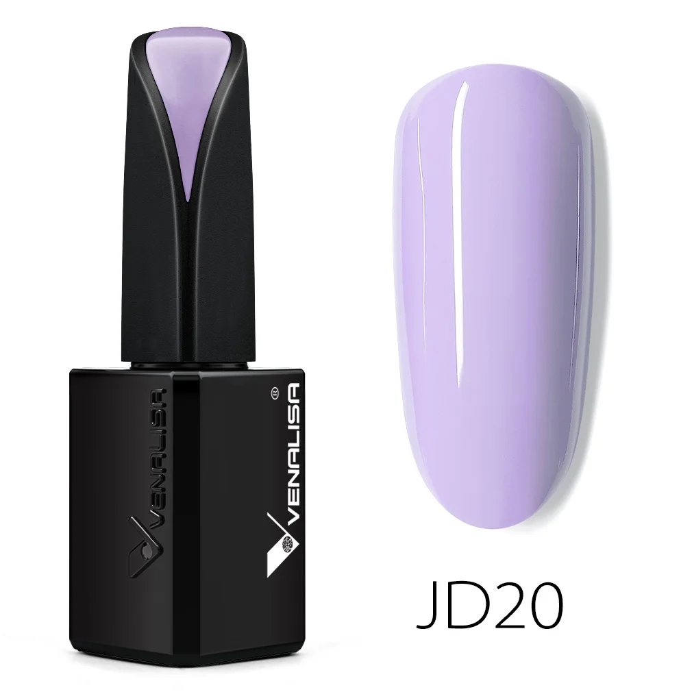 VENALISA Smalto gel CANNI Rifornimento della fabbrica per unghie Smalto pastello semipermanente Diamante Top Coat Soak Off Vernice gel UV LED 15ml