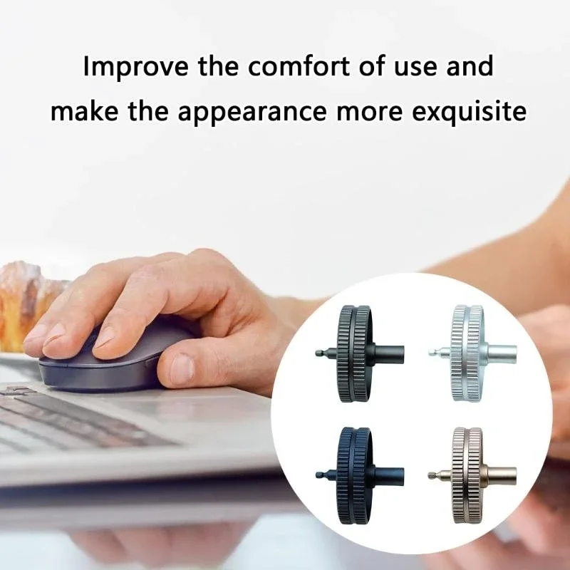 يعزز عجلة تمرير الماوس المعدنية لـ G102 G304 G305 لعبة الماوس التي توفر تجارب التمرير السلس