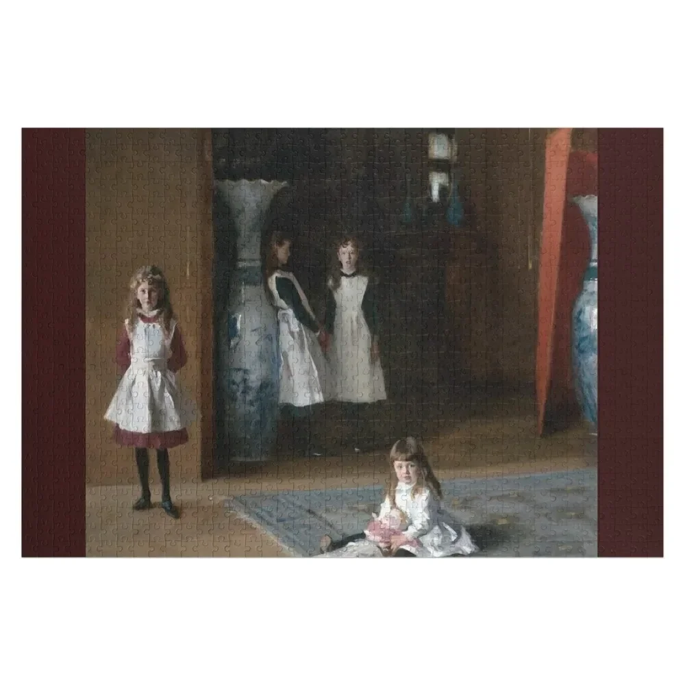 

John Singer Sargent - The Daughters of Edward Darley Boit Jigsaw Puzzle Personalize Personalized For Kids Puzzle