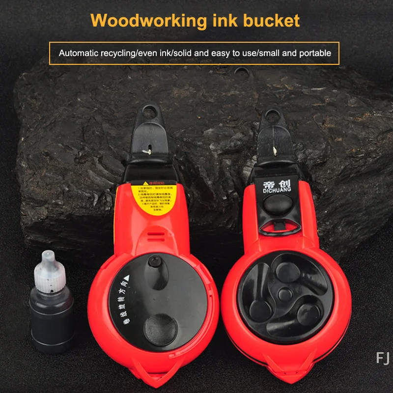 [YU]Automatic Rewind Line Marker For Carpentry - Draw And Scribble On Wood With Precision Carpenter Tools