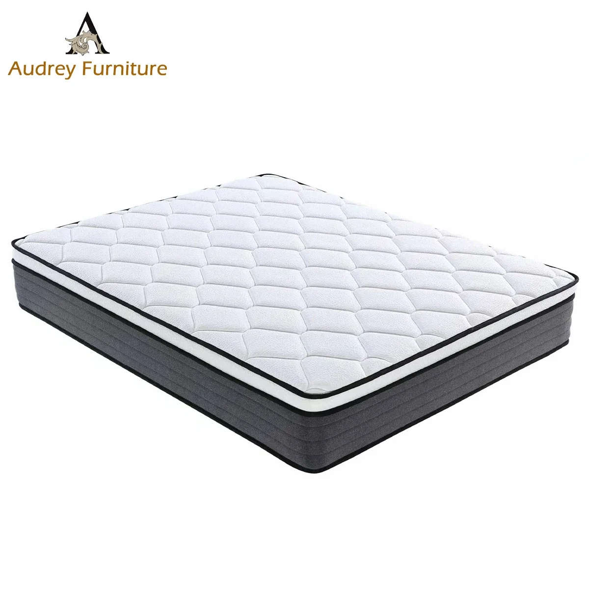 Audrey Hot Sale Super Soft Mattress 3cm Three-Dimensional Pleated Cotton Hotel Mattress Pocket Spring Mattress