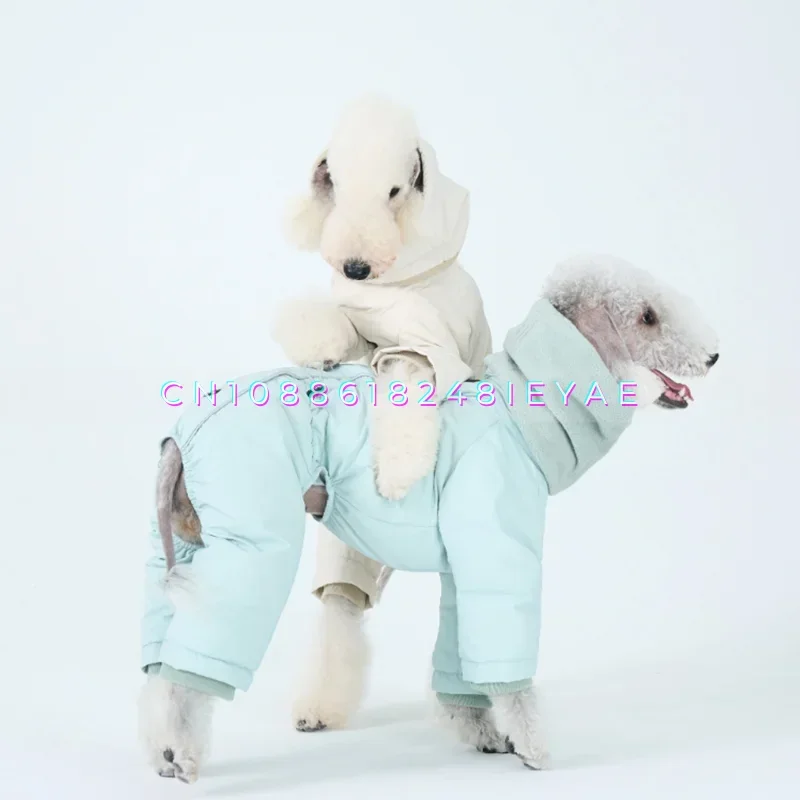 Winter Pet Down Jacket Small and Medium Dog Clothes Bellington Whibit Greyhound Clothes Designer Pet Clothes Dogs Accessories