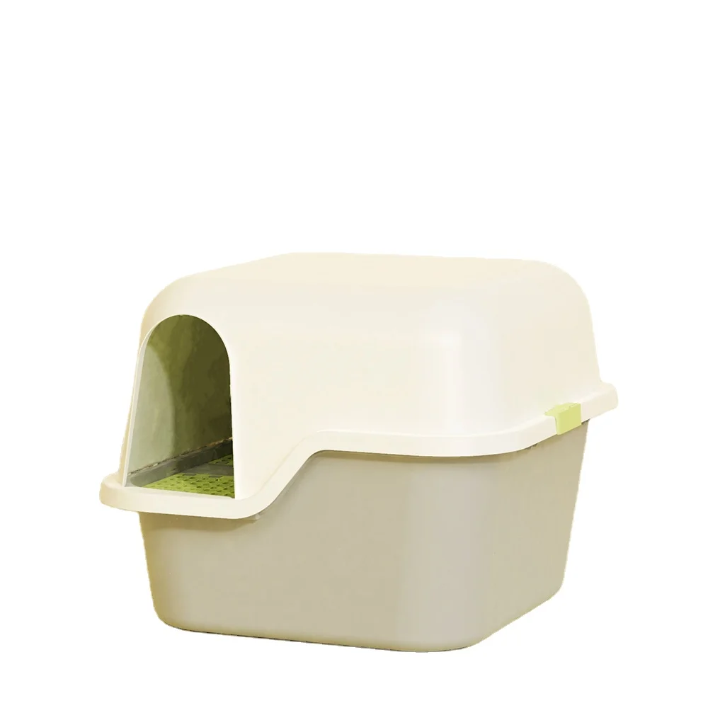 Intelligent Kingbox Candy Cat Toilet Plastic Tunnel Self Cleaning Cat Litter Box