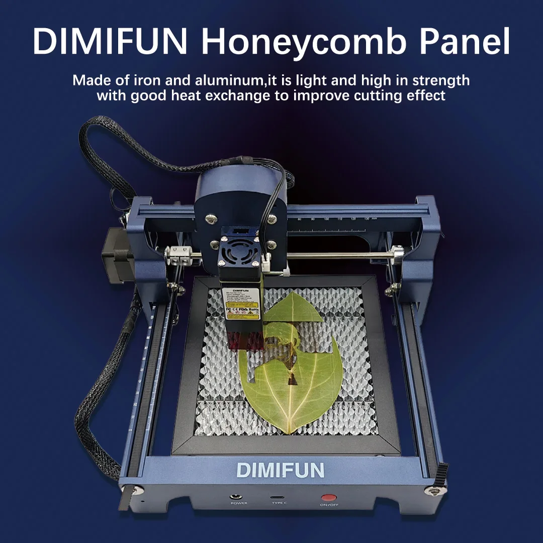 DIMIFUN 170*180 مللي متر منضدة العسل بالليزر مناسبة لآلة القطع بالليزر ديود أداة لوحة قرص العسل باستخدام الحاسب الآلي قطع الخشب