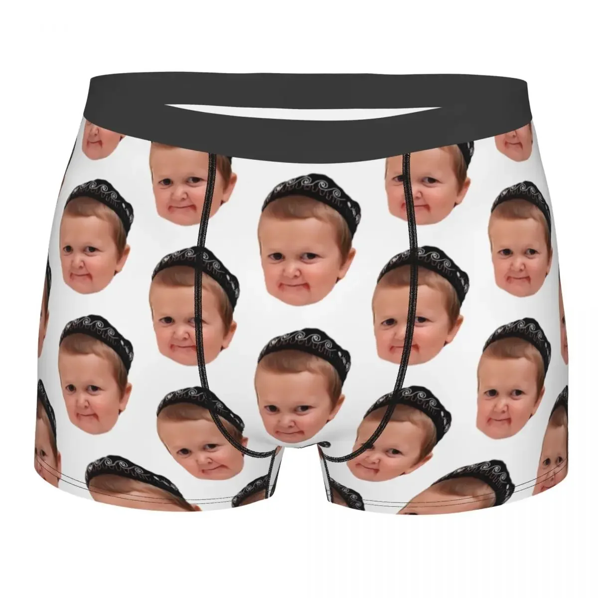 Men Hasbulla Fighting Underwear Cute Khabib Blogger Sexy Boxer Briefs Shorts Panties Male Soft Underpants Plus Size