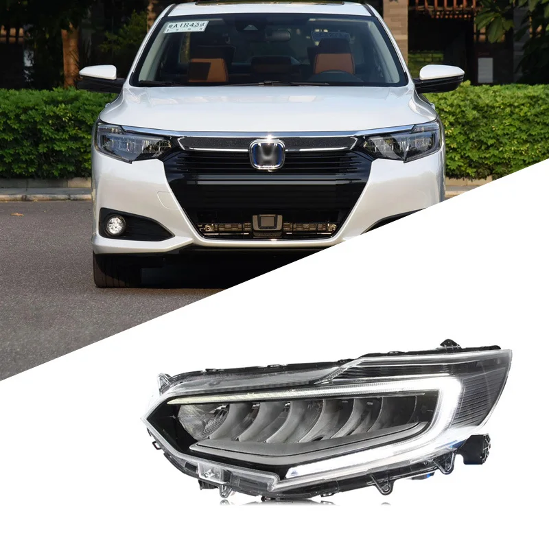 Suitable for 19-20 new Lingpai headlight assemblies with low configuration and high configuration LED daytime running