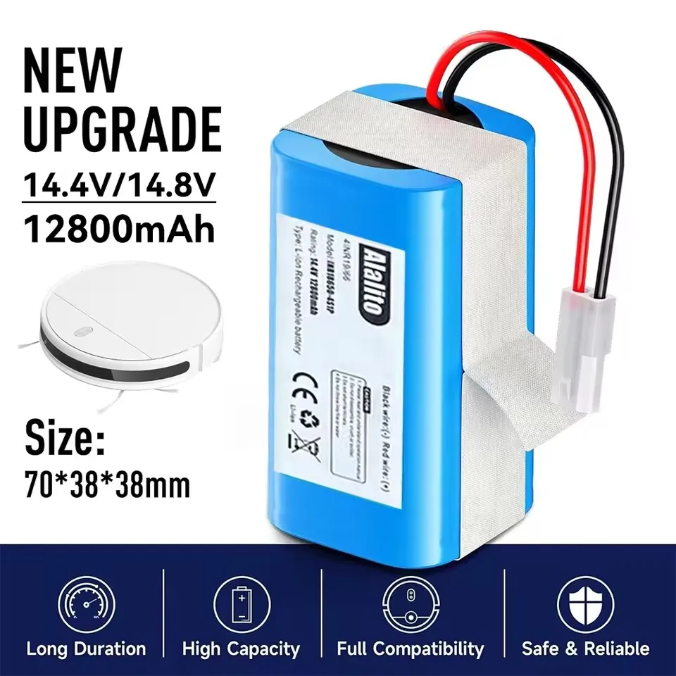 6800mAh Battery for Rowenta Tefal Explorer Series 20 40 45 50 60, Rowenta Explorer 20 RR682, RR687, 40 R727, RR724, Robot Vacuum