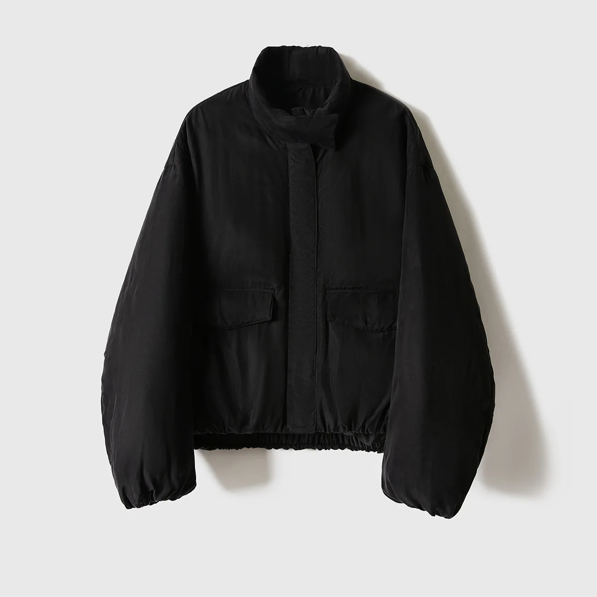 2025 hiver femmes nouvelle doudoune blanc duvet d'oie lisse brume brillant doudoune femmes Style court couleur unie veste nouveau