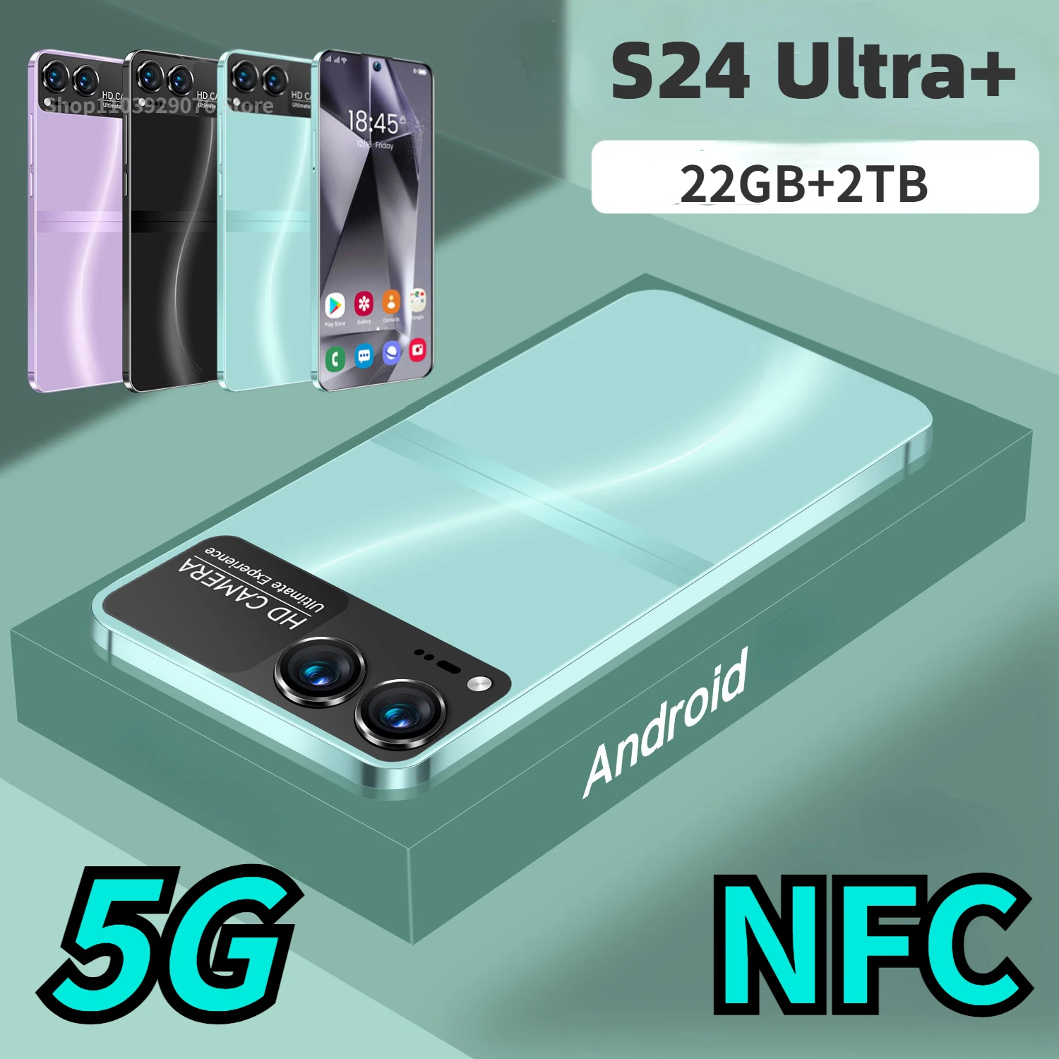 

S24 Ultra+ Original SmartPhone 7.3 HD 48+72MP mobilephones 5G Network Dual Sim Card 8800mAh Celulares 16GB+1TB Android CellPhone