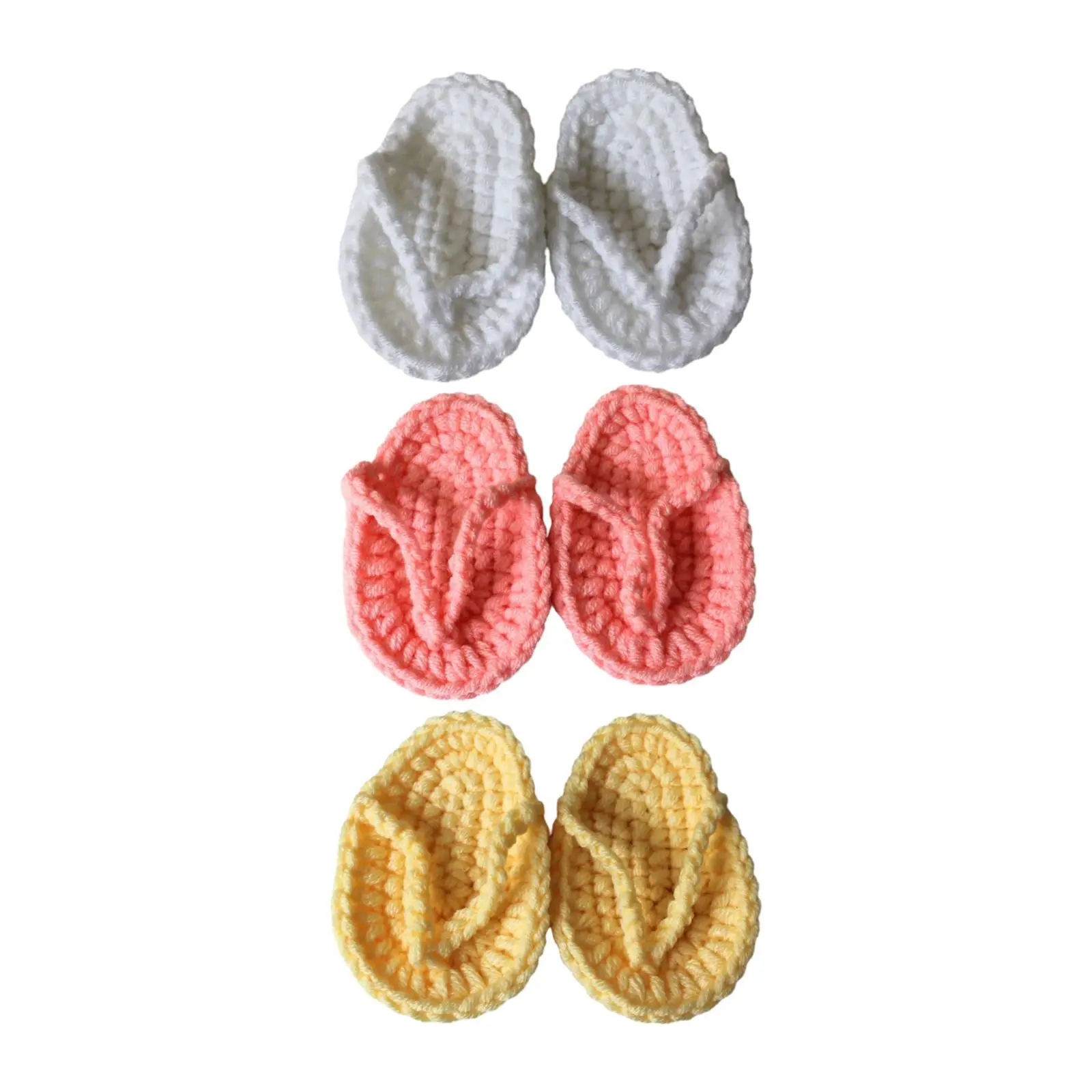 

Infant Slippers Newborn Props Cozy Shoes Skin Friendly 2.75inch for Baby Birthday Party Baby Photo Props Children's Shoes 1Pair