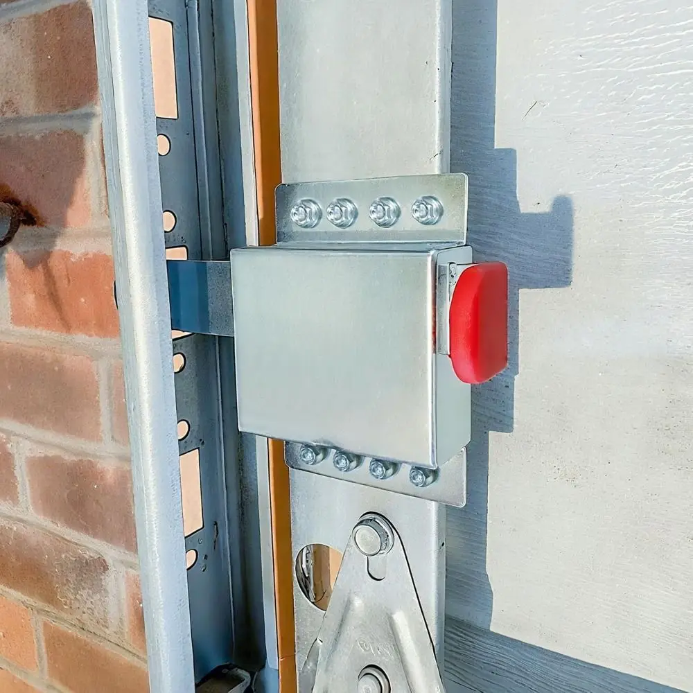 

Основные замки для гаражных ворот из оцинкованной стали, сверхмощная утолщенная скользящая защелка, противоугонный дверной замок, комплект для гаражных ворот