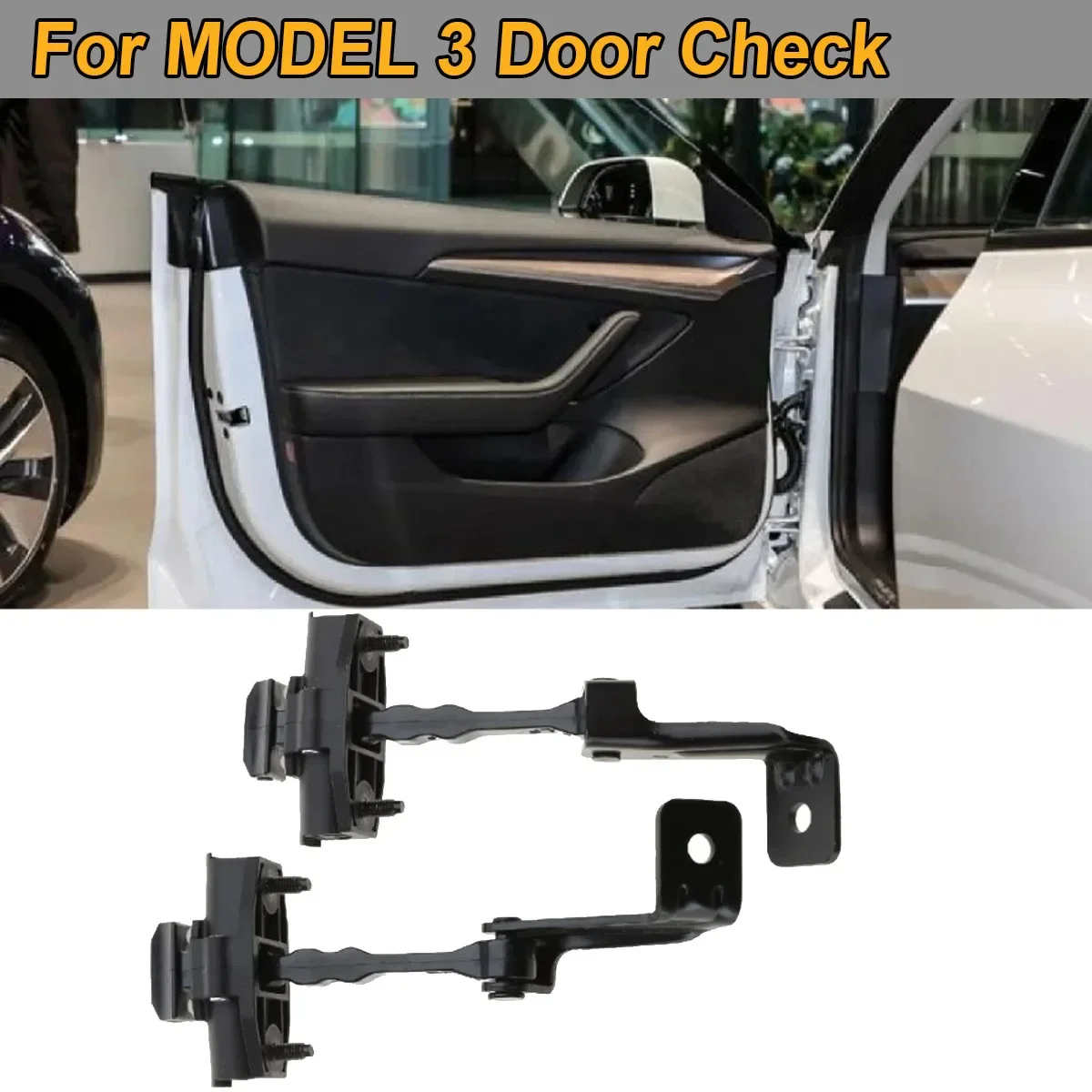 Car Accessories For Model 3 Limiter control strap stop restraint front door 1089507-00-D 1110298-00-D 1PC