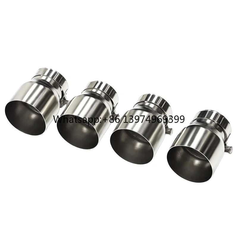For DEX Exhaust Tips for F80 F82 F83 F84 F87 M2 M3 M4 Stainless Steel Exhaust Pipes Muffler Nozzle