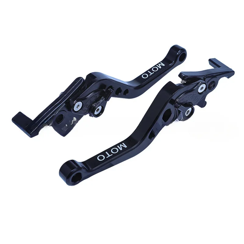 2Pcs Motorcycle Modified Handle Multi-gear Adjustable Brake Levers Handle Levers for Electrical Bike 125 150 Disc Brake Lever