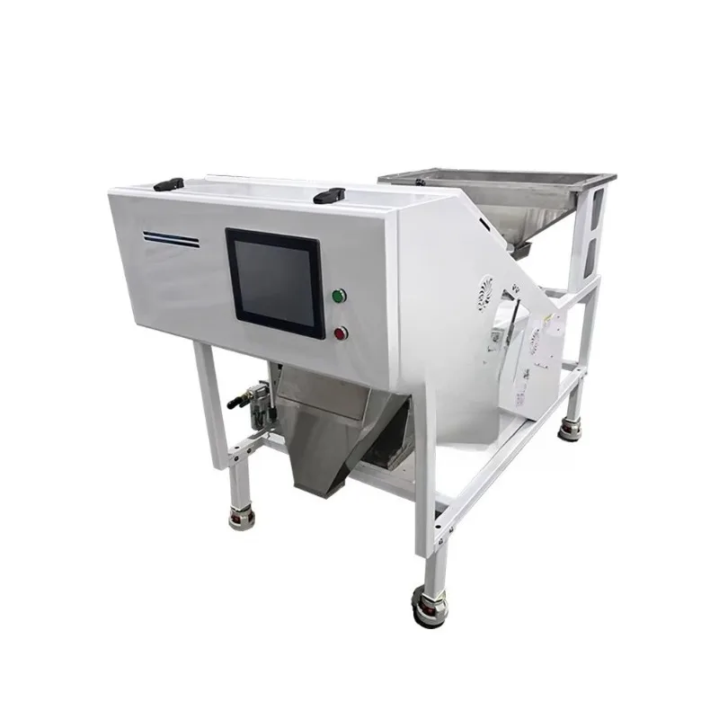 AI Intelligent 550-3350kg/h Belt Coffee  Bean Cherry Garlic Chili Pepper Olive Tomato Jerky Plastic Color Sorter Sorting Machine