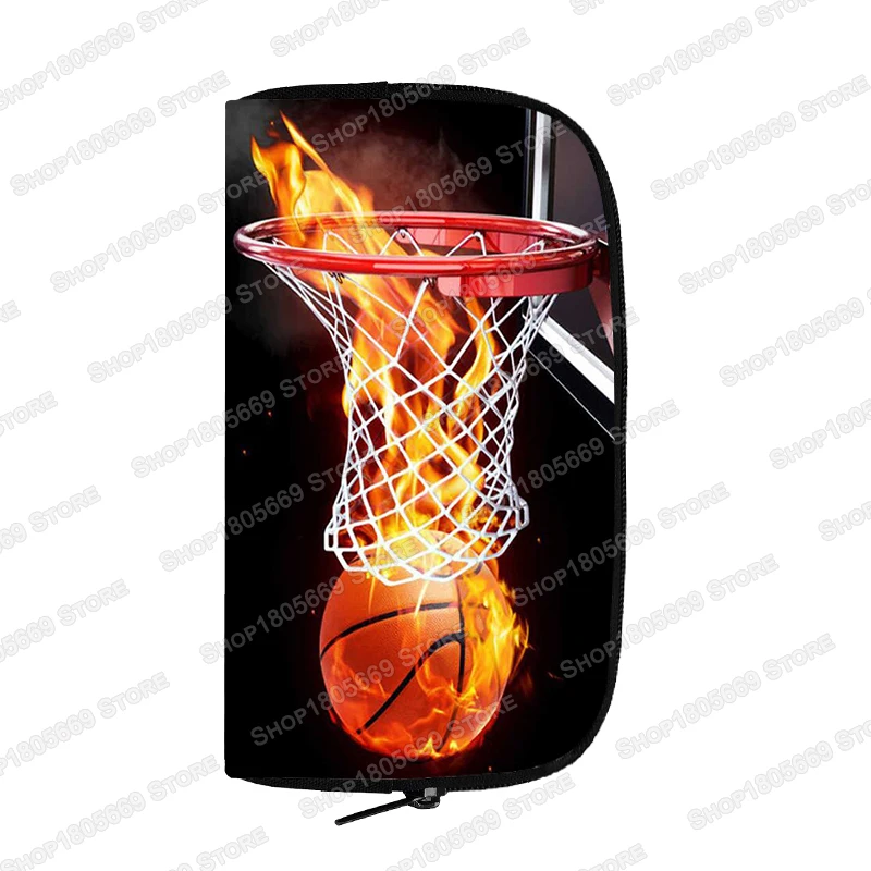 Basketball Print Wallets Football Men Purses Phone Credit Card Holder  Boys  Money Coin Bag Harajuku Clutch Long Wallets Gift
