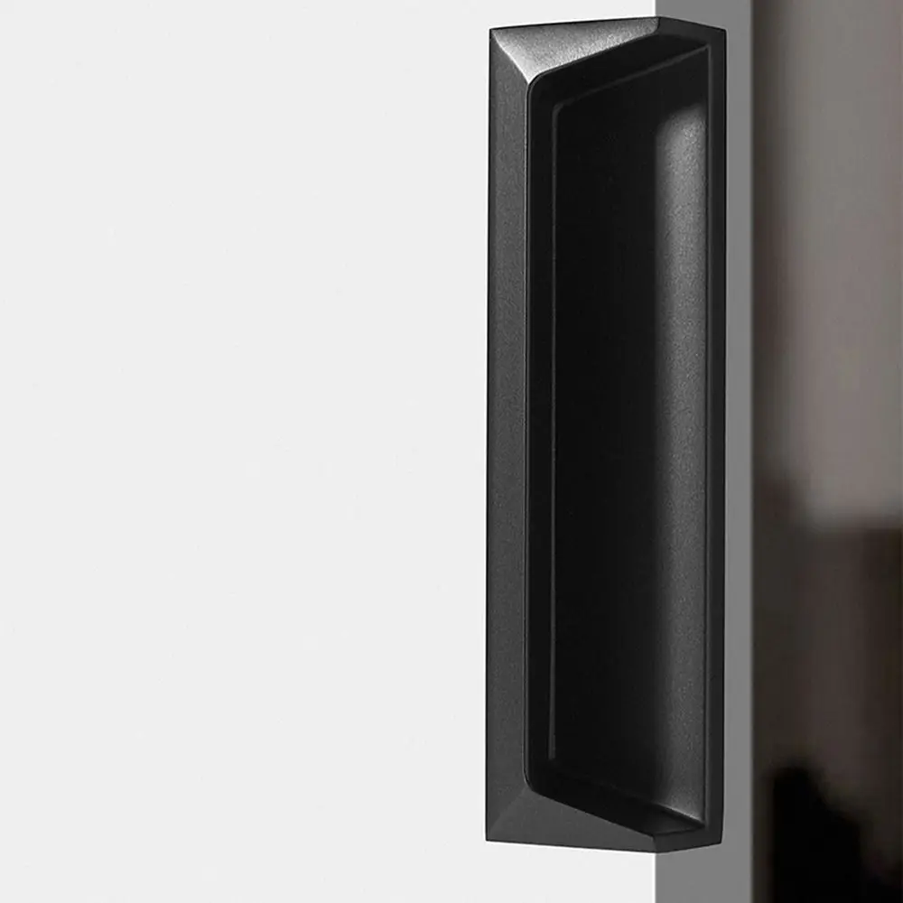 Accessories Hardware Cabinet Handle Stainless Steel Simple Cupboard Door Pulls Modern Hidden Furniture Handle Home Decor