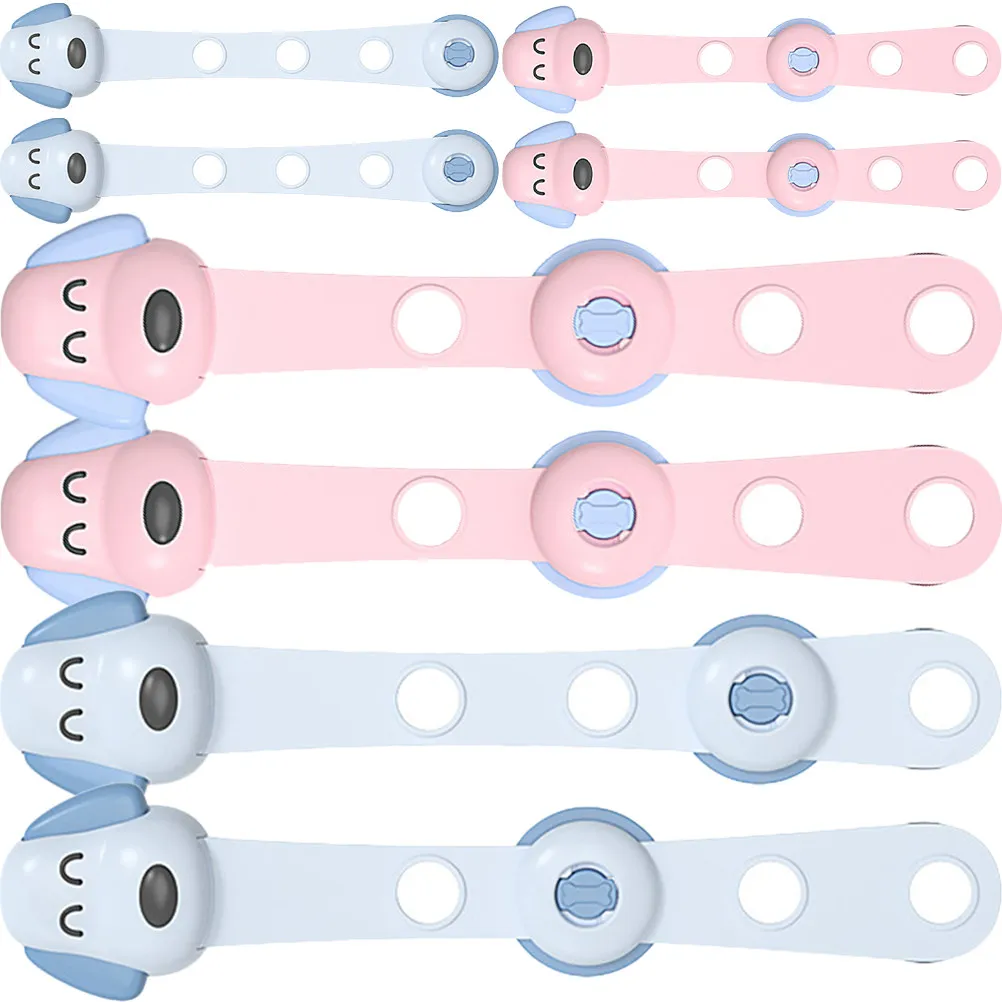

Набор из 8 самоклеящихся замков для защиты детей: для ящиков, шкафов, дверей, холодильников, морозильников, духовок, туалетов, посудомоечных машин. Защита от детей.