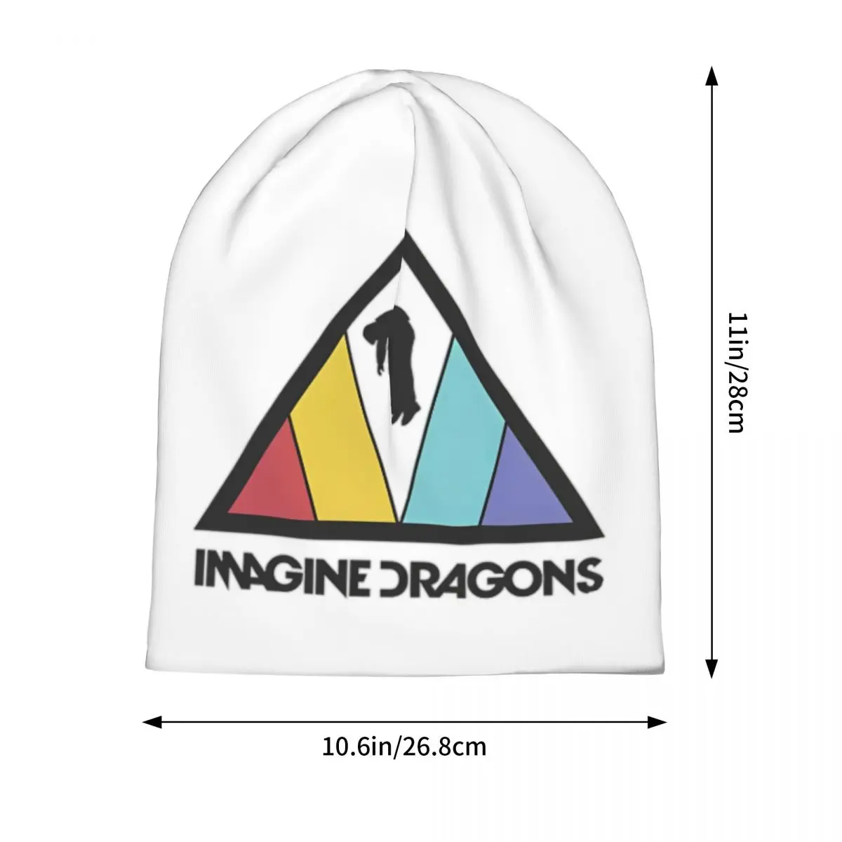 American Pop Rock Music Caps Imagine Dragons Band Goth Unisex Outdoor Skullies Beanies Hat Summer Warm Dual-use Bonnet Hats