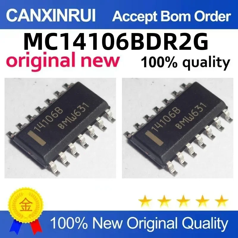

(5-100 pieces) MC14106BDR2G 14106B 14106BG SOP special trigger converter chip brand new in stock