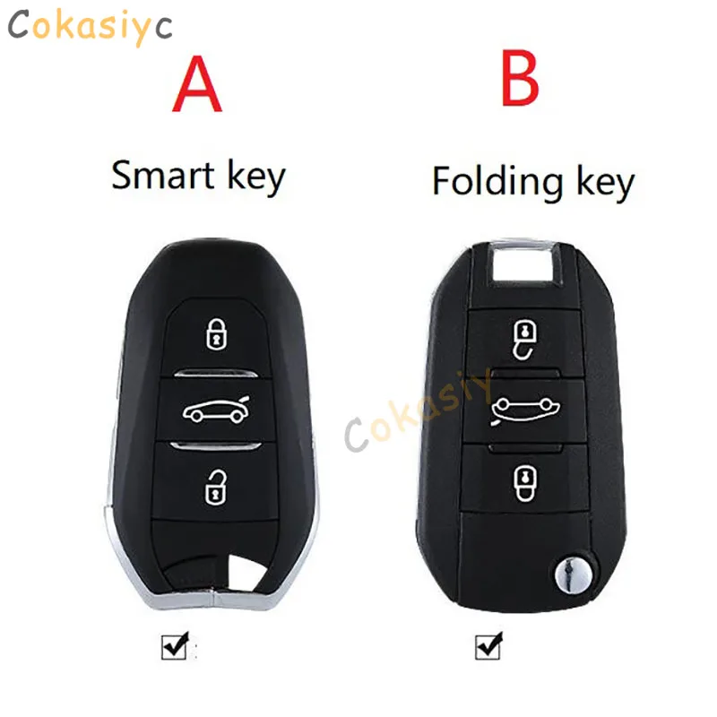 Car Remote Key Case Silicon Cover For Peugeot 3008 208 308 508 408 2008 307 4008 For Citroen C4 C4L CACTUS C3 C6 C8 Shell