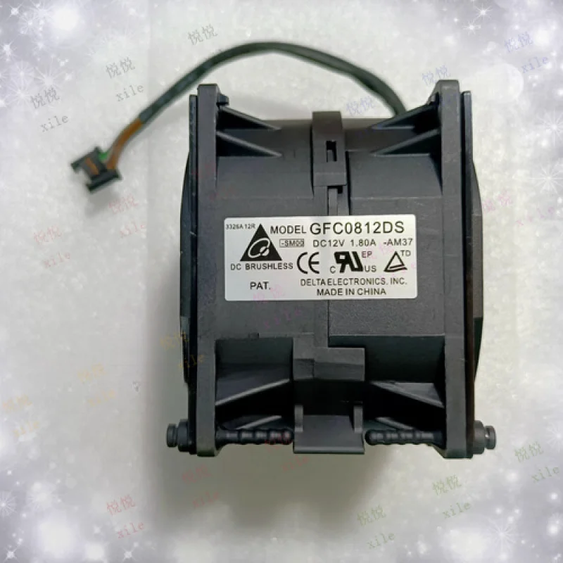 L   L  for   Delta GFC0812DS -AM37 DC12V 1.80A for IBM Server Cooling Fan