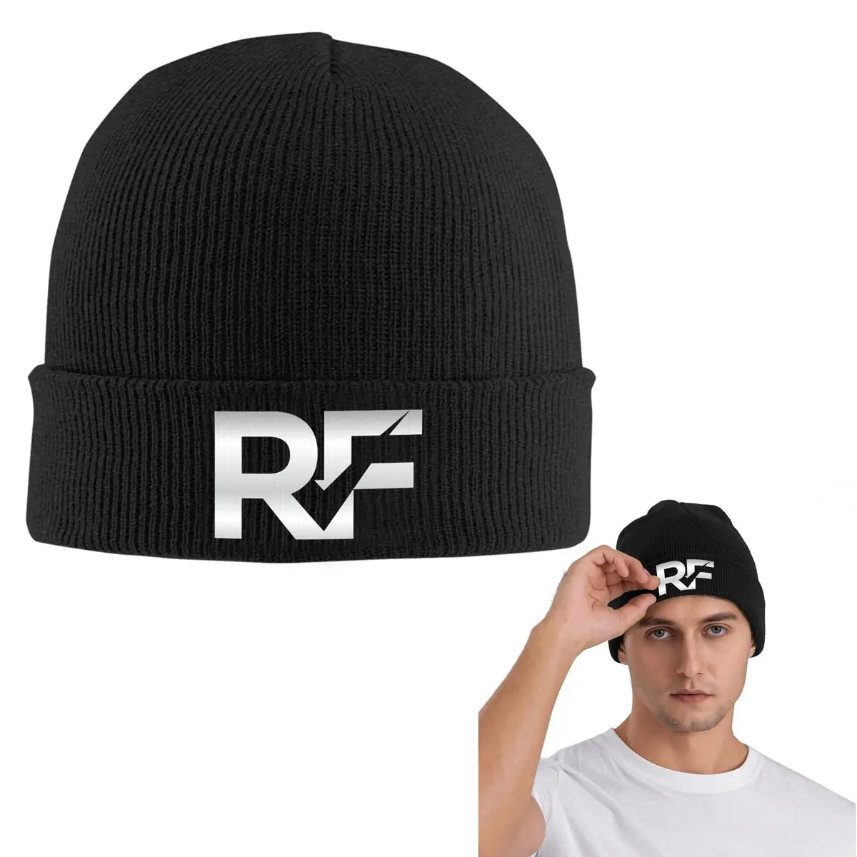 로저 페더러 따뜻한 니트 모자 패션 보닛 모자 가을 겨울 야외 비니 모자 유니섹스 성인용