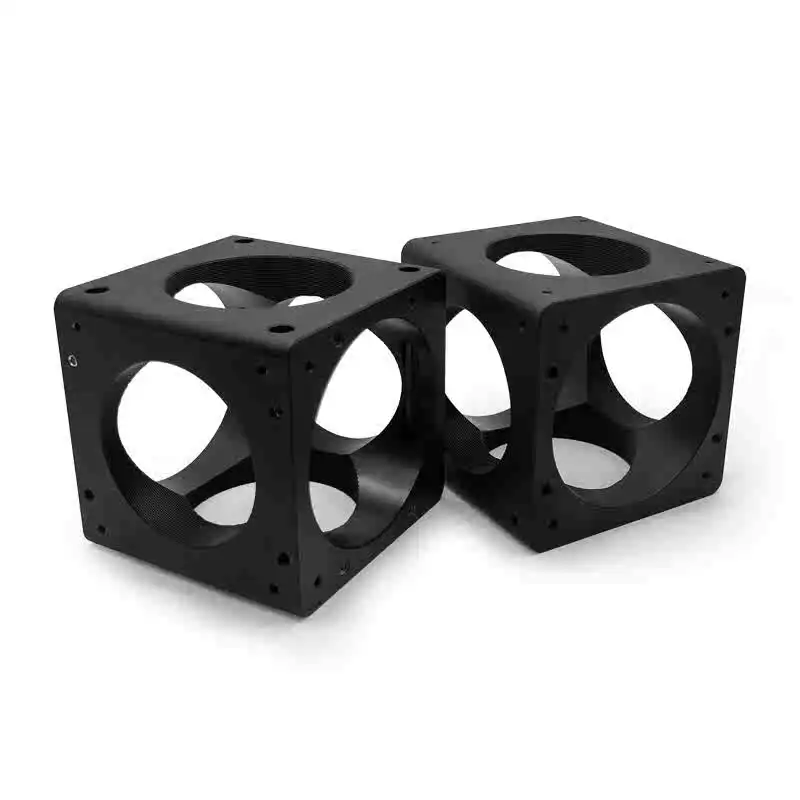 60mm Cage Cube Aluminum Optical Cage Structure Component 90 Degree Optical Path Offset System Component Accessories