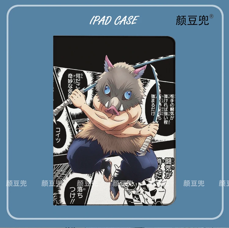 

Dämon Slaye Anime Hashi bira Inosuke Fall für iPad Air 4 5 10,9 Mini 5 6 für 12,9 10,9 Fall Luxus Silikon für iPad Air 4 5
