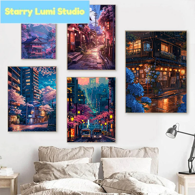 Classic Nobel Prize Literature Representative Figure Achievement Inspirational Poster Diamond Paintings Wall Pictures Home Dec