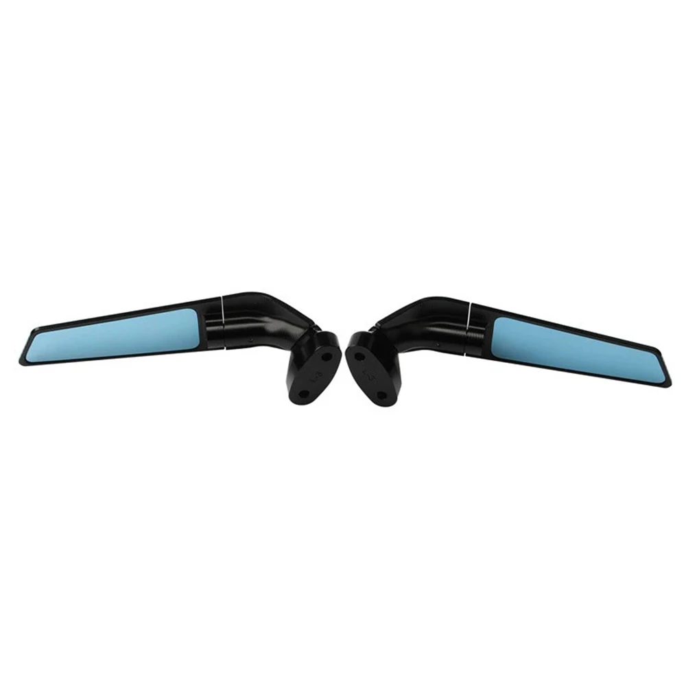 CBR 650R Motorcycle Black Adjustable Rearview Mirrors Stealth Mirrors Winglets For HONDA CBR650R 2019-2023