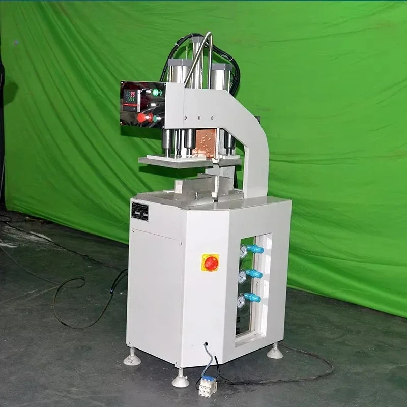 Single head welding PVC UPVC door and window manufacturing machine