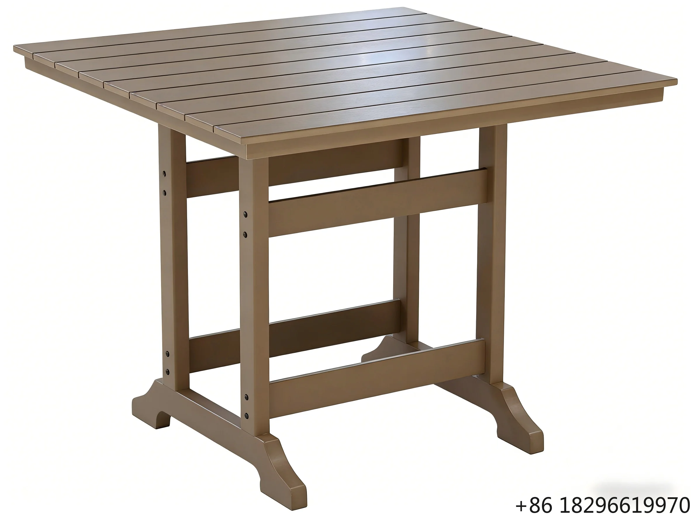 

Commercial HDPE Picnic Table UV Resistant Waterproof for Beach Resort Park Garden