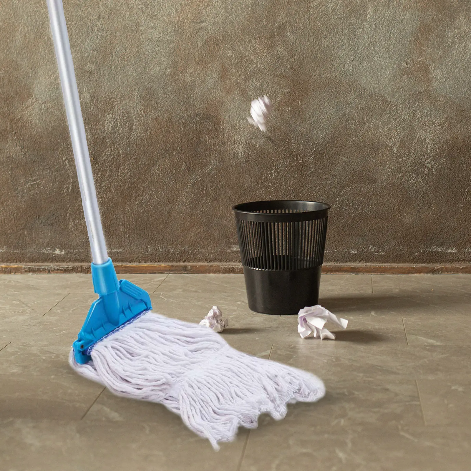 Reusable Mop Head Replacement for String Mops Soft Yet Strong Cotton Blend Cleaning Cloth Non Scratch for Hardwood Laminate Tile