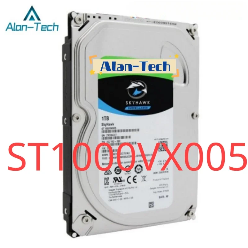 

For Sea-gate ST1000VX005 Internal HDD 1TB Skyhawk Video Surveillance Hard Disk Drive 3.5" 5900 RPM SATA 6Gb