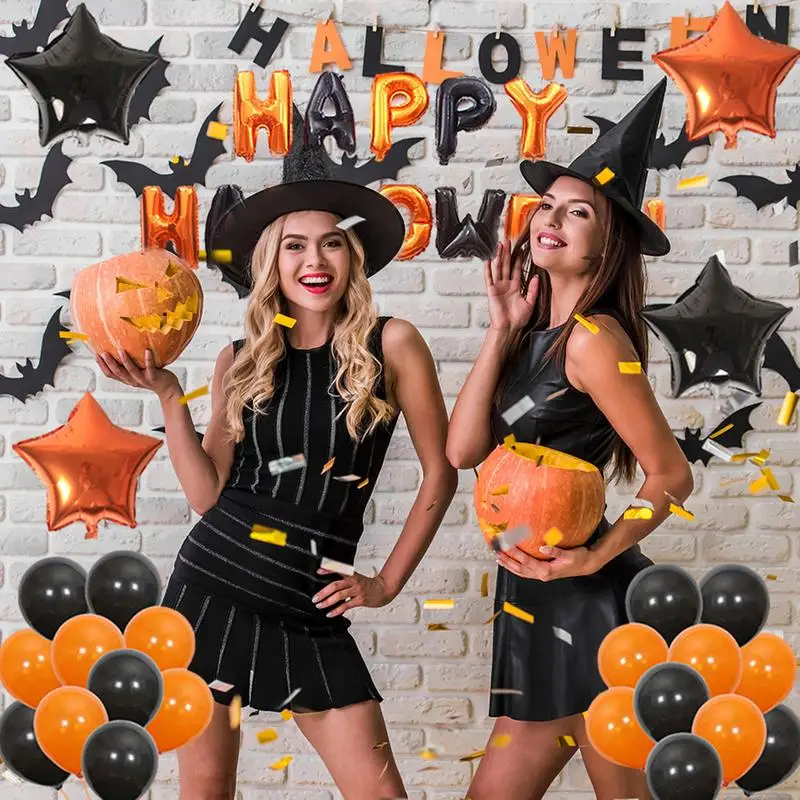 Birthday Party Supplies Hallowen Electronic Games Decorations Party Decorate Banners Balloon Pumpkin Head Awesome Decoration