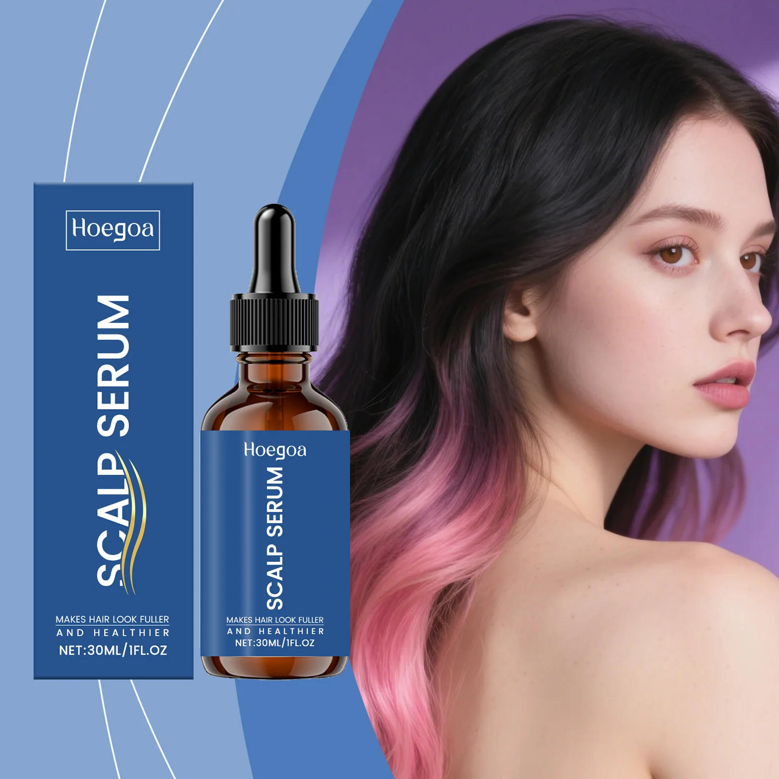 

Hair Nourishing Serum - Deep Follicle Care & Scalp Nourishment, Strengthens Roots, Aids Reducing Hair Fall From Daily Brushing