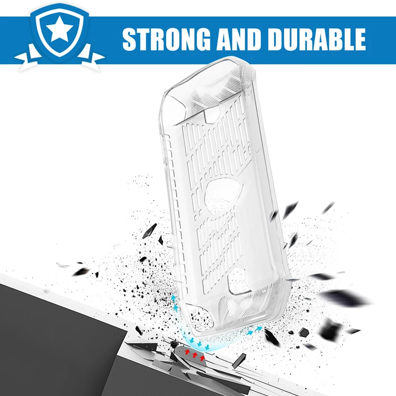 Soft TPU Protective Case Protective Anti-Drop Cover For MSI Claw Game Machine Game Accessories