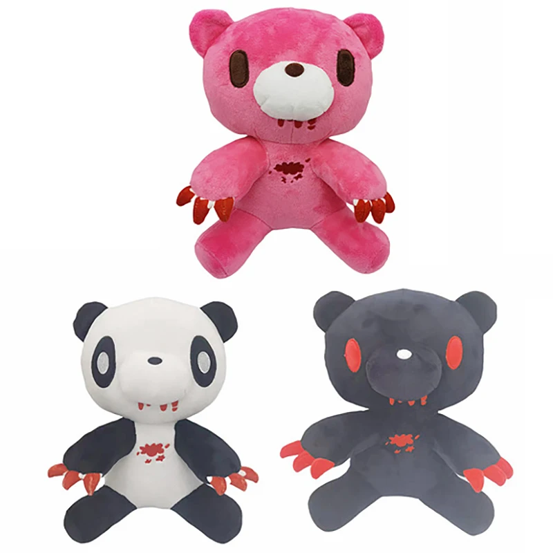 

25cm Gloomy Bear Plush Toy Cartoon Soft Bloodthirsty Plushie Doll Cute Bear Stuffed Toys Children Birthday Christmas Gifts