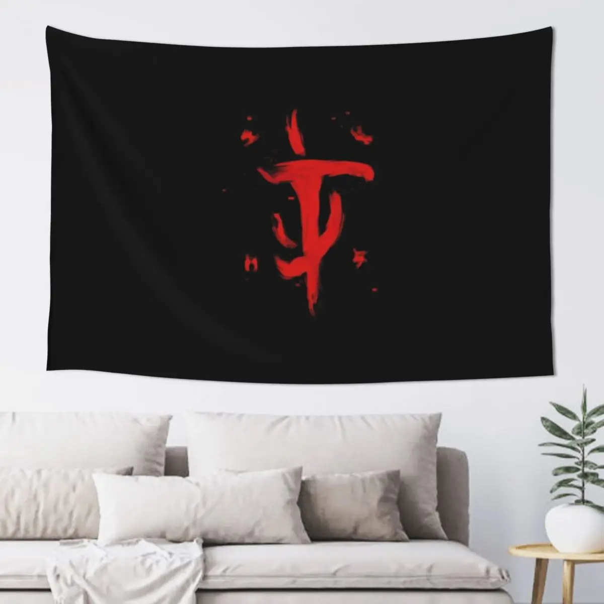 

DOOM Slayer symbol - DOOM Essential Tapestry Home Decorations Room Decor Wall Decorations Decoration Room Tapestry