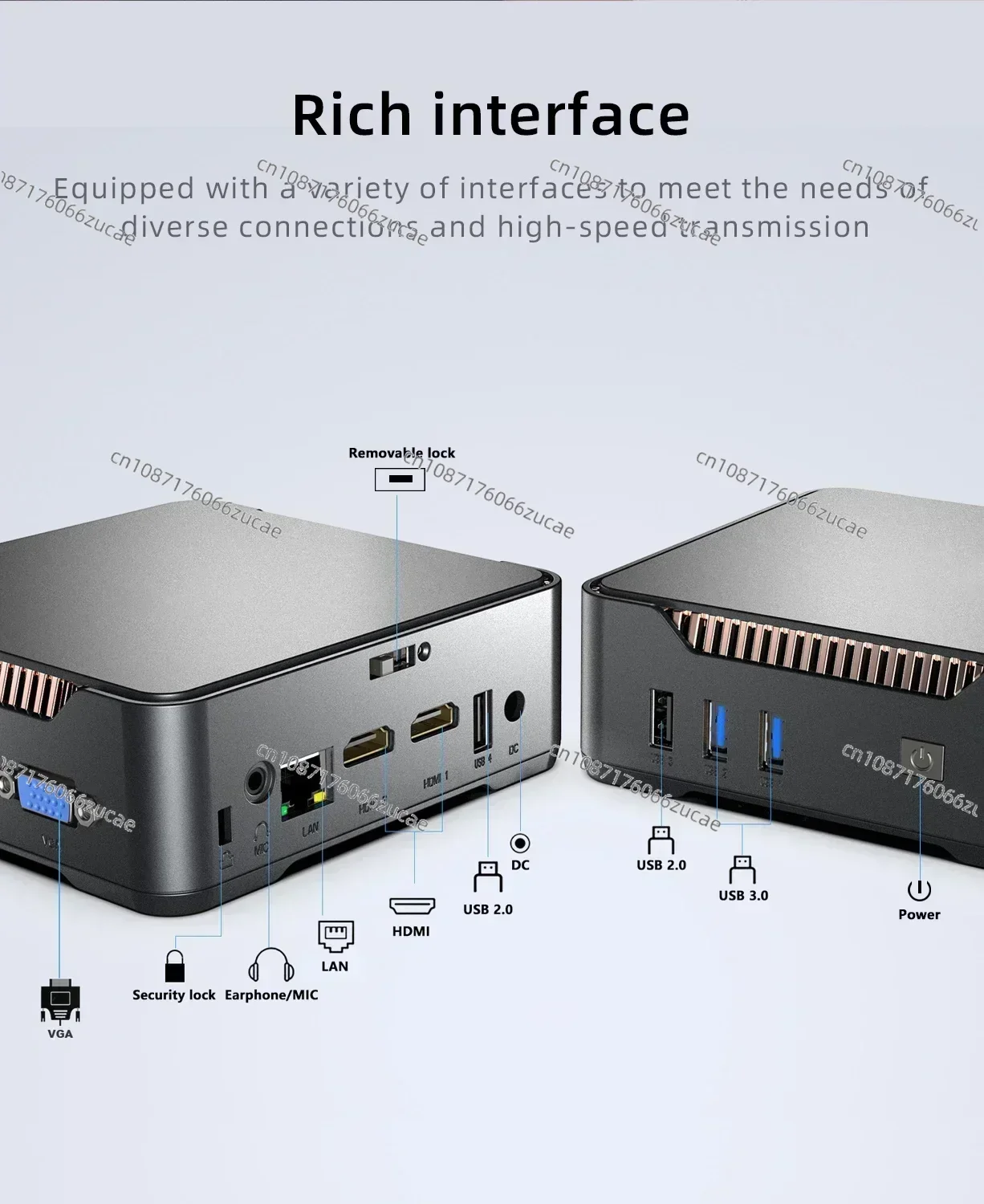 SZBOX GK3V GK3 Pro Alder Lake N100 Mini PC 8GB 256GB Windows 11 Pro 16GB 512GB WIFI5 BT4.2 Desktop Game Computer 8GB 128GB N5095