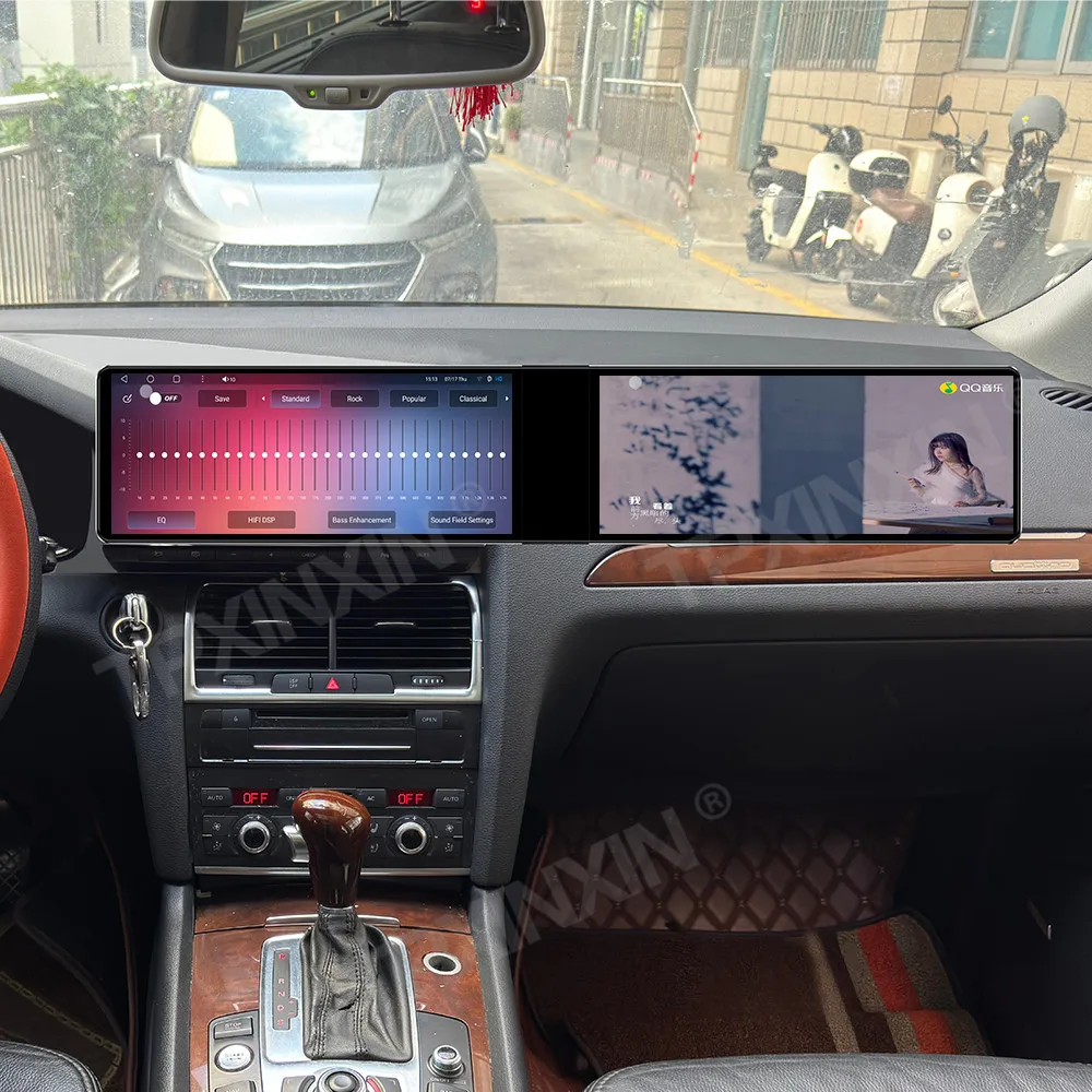 

12.3 Inch Dual Screen Car Radio For Audi Q7 2005-2015 Car Multimedia Video Player Stereo Auto GPS Navigation Head Unit Carplay